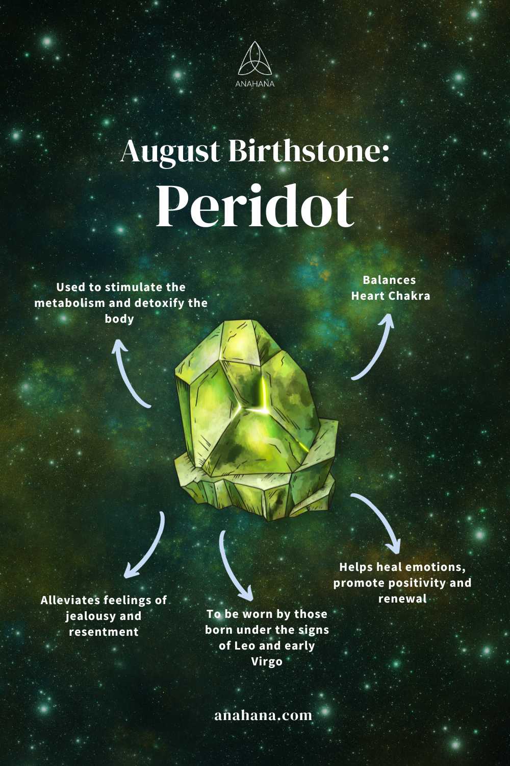 August birthstone clearance alternative